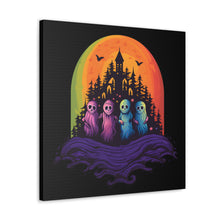 DistinctInk Canvas Wall Art with Discover Your True Path for Halloween LGBTQ+ Pride