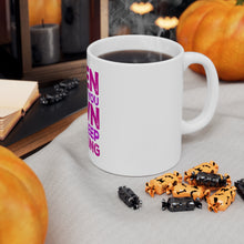 DistinctInk Glossy White Coffee / Tea Mug - When Life Gets You Down Just Keep Twerking