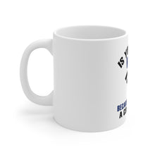 DistinctInk Glossy White Coffee / Tea Mug - Is Your Name WiFi I'm Feeling a Connection