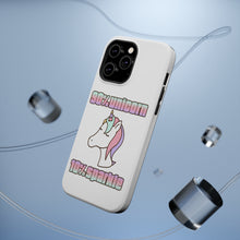 DistinctInk ToughCase for Apple iPhone, Compatible with MagSafe Charging - 90% Unicorn 10% Sparkle