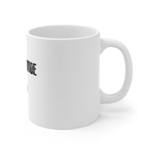 DistinctInk Glossy White Coffee / Tea Mug - #Beastmode Beast Mode