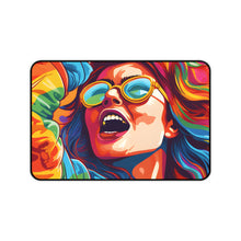 DistinctInk Desk Mat with Addictive Adventure Story Design for LGBTQ+ Pride