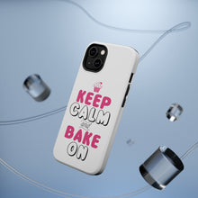 DistinctInk ToughCase for Apple iPhone, Compatible with MagSafe Charging - Keep Calm and Bake On