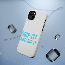 DistinctInk ToughCase for Apple iPhone, Compatible with MagSafe Charging - Golf Grip It And Rip It
