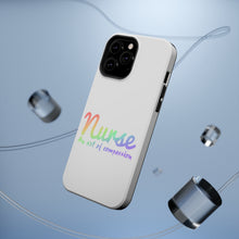 DistinctInk ToughCase for Apple iPhone, Compatible with MagSafe Charging - Nurse An Art of Compassion