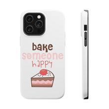 DistinctInk ToughCase for Apple iPhone, Compatible with MagSafe Charging - Bake Someone Happy