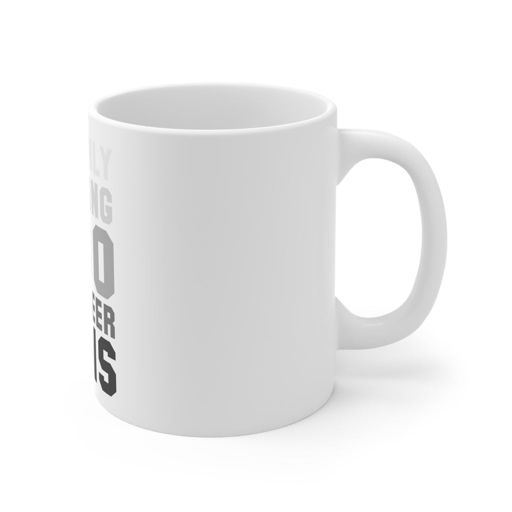 Glossy White Coffee / Tea Mug - The Only Running I Do Are Beer Runs, view 3