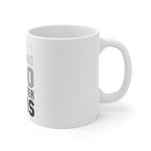 DistinctInk Glossy White Coffee / Tea Mug - The Only Running I Do Are Beer Runs