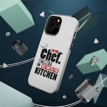 DistinctInk ToughCase for Apple iPhone, Compatible with MagSafe Charging - I'm the Chef Get Over it