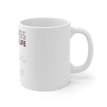 DistinctInk Glossy White Coffee / Tea Mug - Things I Want In Life - Cars, Money, Woman