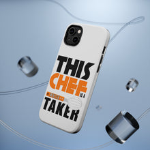 DistinctInk ToughCase for Apple iPhone, Compatible with MagSafe Charging - This Chef is a Whisk Taker