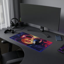 DistinctInk LED Gaming Mouse Pad with Living a Full Life Design for LGBTQ+ Pride