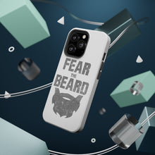 DistinctInk ToughCase for Apple iPhone, Compatible with MagSafe Charging - Fear the Beard