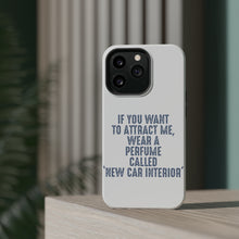 DistinctInk ToughCase for Apple iPhone, Compatible with MagSafe Charging - Wear Perfume Called "New Car Interior"