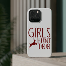 DistinctInk ToughCase for Apple iPhone, Compatible with MagSafe Charging - Girls Hunt Too - Deer