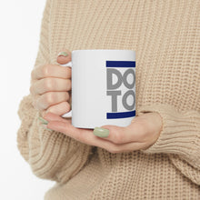 DistinctInk Glossy White Coffee / Tea Mug - DOCTOR Word Art