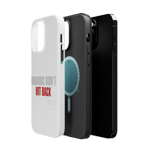 DistinctInk ToughCase for Apple iPhone, Compatible with MagSafe Charging - Boards Don't Hit Back