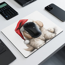 DistinctInk Mouse Pad - 1/4" Foam Rubber - Coton de Tulear Puppy Drawing