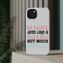 DistinctInk ToughCase for Apple iPhone, Compatible with MagSafe Charging - ER Nurse Just Like Regular But Cooler