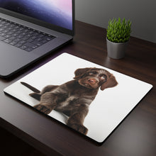 DistinctInk Mouse Pad - 1/4" Foam Rubber - German Wirehaired Pointer Puppy