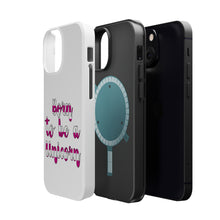 DistinctInk ToughCase for Apple iPhone, Compatible with MagSafe Charging - Born to be a Unicorn