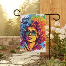 DistinctInk Garden & House Banner Flag with A World of Words Design for LGBTQ+ Pride