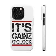 DistinctInk ToughCase for Apple iPhone, Compatible with MagSafe Charging - It's Gainz O'Clock Working Out