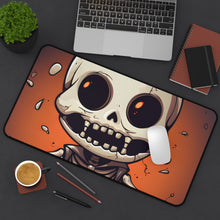 DistinctInk Desk Mat with Skelly's Halloween Bash Design for Halloween
