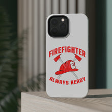 DistinctInk ToughCase for Apple iPhone, Compatible with MagSafe Charging - Firefighter - Always Ready