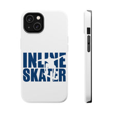 DistinctInk ToughCase for Apple iPhone, Compatible with MagSafe Charging - Inline Skater - Skating