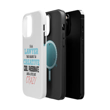 DistinctInk ToughCase for Apple iPhone, Compatible with MagSafe Charging - I'm a Lawyer Creative Cool Passionate Crazy