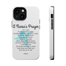 DistinctInk ToughCase for Apple iPhone, Compatible with MagSafe Charging - A Nurse's Prayer