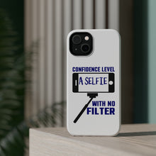 DistinctInk ToughCase for Apple iPhone, Compatible with MagSafe Charging - Confidence Level Selfie with No Filter