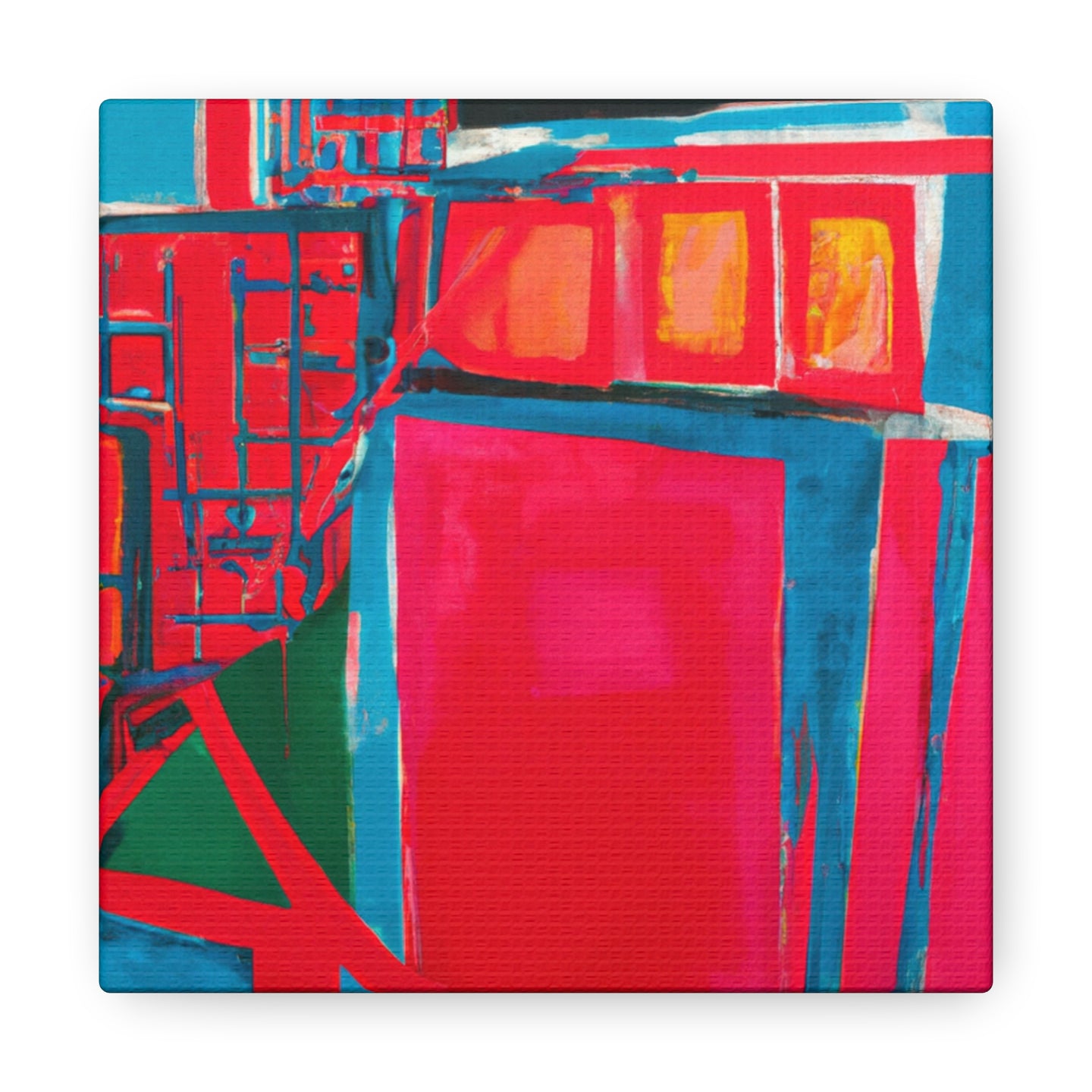 Royce Robins. - Mid-Century Modern Canvas Wall Art Decor