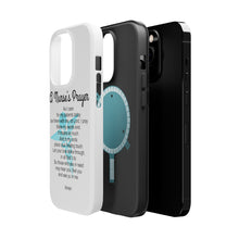 DistinctInk ToughCase for Apple iPhone, Compatible with MagSafe Charging - A Nurse's Prayer