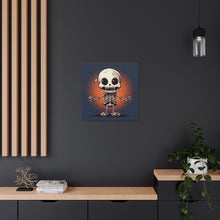 DistinctInk Canvas Wall Art with Skelly's Halloween Bash for Halloween