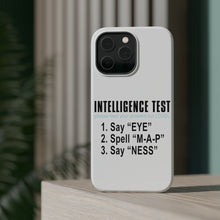 DistinctInk ToughCase for Apple iPhone, Compatible with MagSafe Charging - Intelligence Test (I Am A Penis)