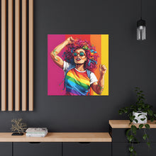 DistinctInk Canvas Wall Art with Leading a New Path for LGBTQ+ Pride