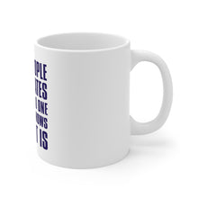 DistinctInk Glossy White Coffee / Tea Mug - I Tell People I Do Pilates No One Knows