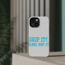 DistinctInk ToughCase for Apple iPhone, Compatible with MagSafe Charging - Golf Grip It And Rip It