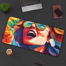 DistinctInk Desk Mat with Addictive Adventure Story Design for LGBTQ+ Pride
