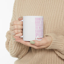 DistinctInk Glossy White Coffee / Tea Mug - I Raised My Favorite Player