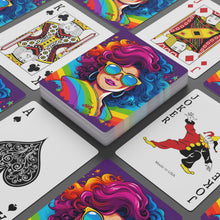DistinctInk Playing Poker Cards with Life's Unforgettable Moments Design for LGBTQ+ Pride