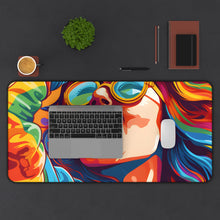 DistinctInk Desk Mat with Addictive Adventure Story Design for LGBTQ+ Pride