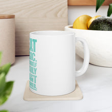 DistinctInk Glossy White Coffee / Tea Mug - Sweat is Magic Cover Yourself Daily Grand Wishes