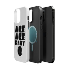 DistinctInk ToughCase for Apple iPhone, Compatible with MagSafe Charging - Ace Ace Baby Tennis