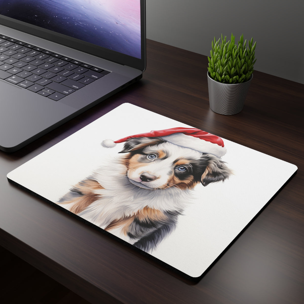 Mouse Pad - Australian Shepherd Puppy Drawing, view 3