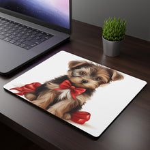 DistinctInk Mouse Pad - 1/4" Foam Rubber - Yorkshire Terrier Puppy Drawing