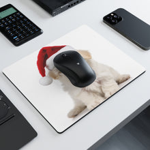 DistinctInk Mouse Pad - 1/4" Foam Rubber - Maltese Puppy