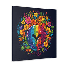 DistinctInk Canvas Wall Art with A World of Possibilities for LGBTQ+ Pride